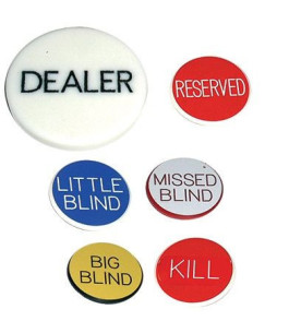 Dealer buttons